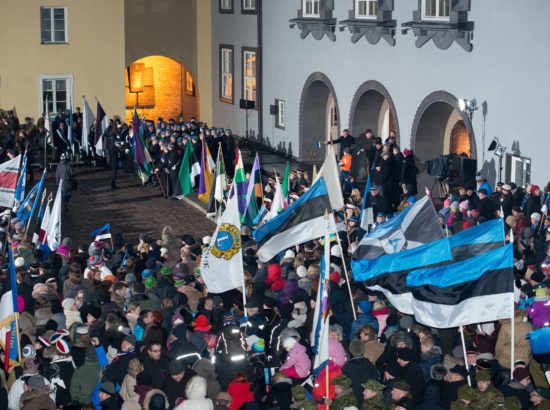 Eesti Vabariigi 97. aastapäeva tähistamine